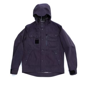 CP Company Multi-Pocket Goggle Hooded Jacket in Grey