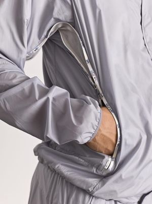 Technical Lightweight Shell Jacket — Grey