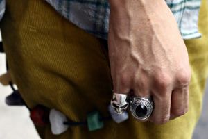 Sterling Silver Skull Ring — Death or Glory