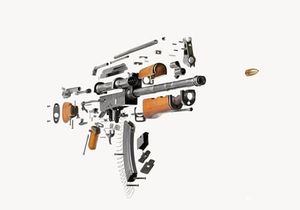 AK-47 Kalashnikov — Exploded Parts Diagram