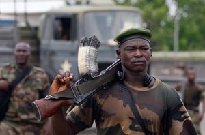 West African Conflict — Armed Soldiers Documentary