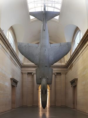 Fiona Banner — Harrier and Jaguar, Tate Britain Duveen Galleries (2010)