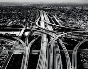 Edward Burtynsky — Highway #1, I-105 & I-110, Los Angeles (2003)
