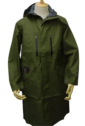 and wander Rain Proof Coat — Khaki