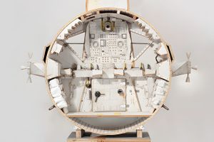 Tom Sachs Space Program Spacecraft Capsule Sculpture — WORK Exhibition