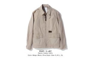 RUST C-JKT Cotton Flight Jacket