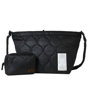 TAION Military Down Shoulder Bag — Black