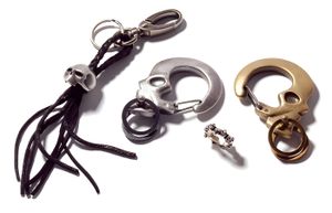ISAMU KATAYAMA BACKLASH Braided Deerskin Key Ring