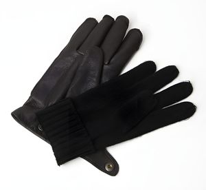 Hestra Christopher Wool-Blend & Leather Gloves