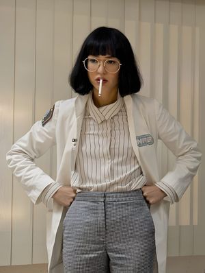 Sonoya Mizuno as Dr. Azumi Fujita — Netflix MANIAC (2018)