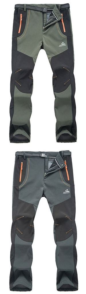 Fleece-Lined Hiking Pants — Technical Outdoor Apparel