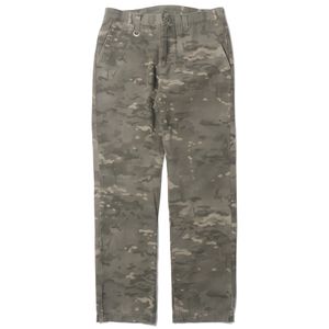 Haven Camouflage Herringbone Tight Straight Pant — Dark Multi