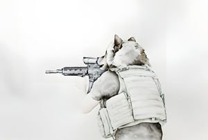 Amy Ross — "Brother Wolf" at Steven Zevitas Gallery