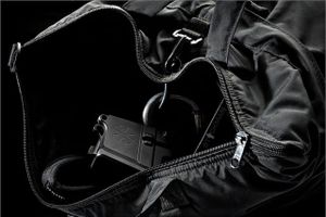 Mil-Tec MOLLE Pistol Bag — Black