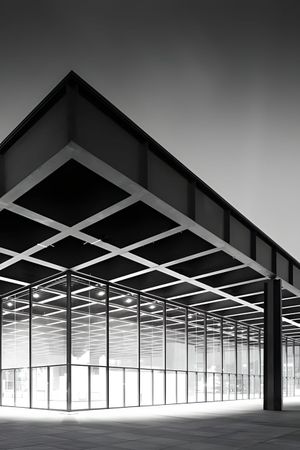 Neue Nationalgalerie — Ludwig Mies van der Rohe, Berlin