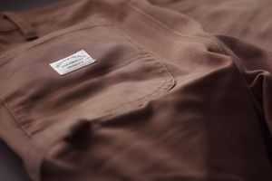Head Porter Plus Cotton Twill Pants — Brown