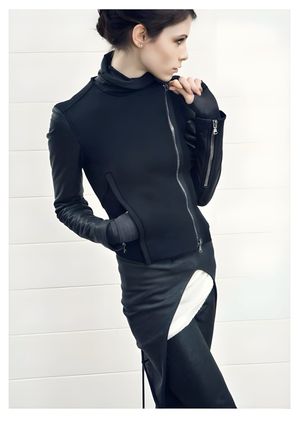Rick Owens Naska Biker Jacket — FW12 Mountain