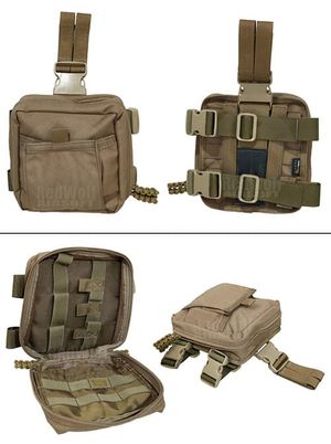 Tactical IFAK — Individual First Aid Kit MOLLE Pouch