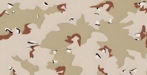 US 6-Color Desert 'Chocolate Chip' Camouflage Pattern (DBDU)
