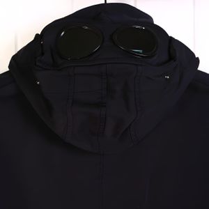 C.P. Company Shell-R Goggle Gilet in Navy