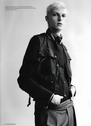 Comme des Garçons Homme Plus — i-D No. 206 The Inspiration Issue, February 2001