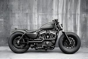 Harley-Davidson Sportster Bobber — Blacked-Out Custom