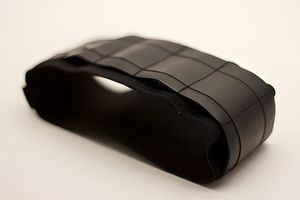 Cleverhands Journal Bandolier — Reclaimed Rubber