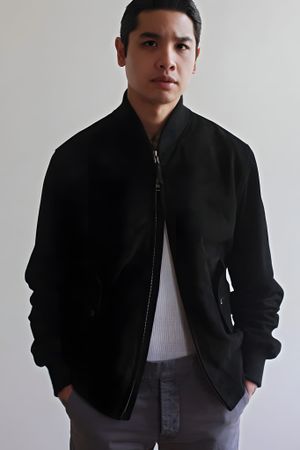 Polo Ralph Lauren — Suede Bomber Jacket