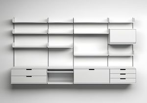 Dieter Rams 606 Universal Shelving System for Vitsœ