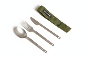 Snow Peak Titanium Fork & Spoon Set SCT-002