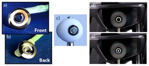 Switchable Telescopic Contact Lens — 2.8× Magnification Research Prototype