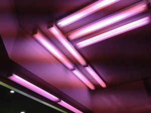 Neon Fluorescent Tube Lights — Minimal Light Installation