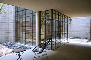 Casa Murray by Diseño Espacial — Terrace and Courtyard View