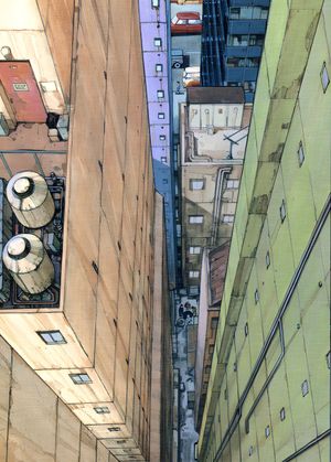 Katsuhiro Otomo — SOS: Tokyo Metro Explorers Manga Illustration
