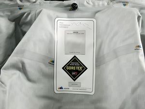 Visvim GORE-TEX Shell Jacket — Grey Allover Logo