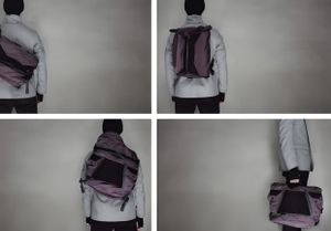 Stone Island Shadow Project x Bagjack Transformable Messenger Bag