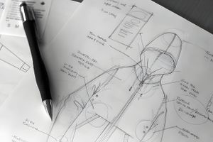 Livestock Vancouver x Reigning Champ Hoodie Design Sketches