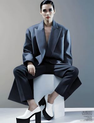 Tao Okamoto by Josh Olins for Vogue China August 2013