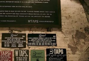 WTAPS Visual Armored Store Installation