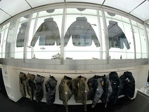Sitka Gear Trade Show Booth — Optifade Hunting Jackets Display