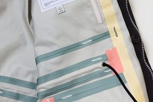 Visvim Jacket Interior — Branded Seam Tape Detail