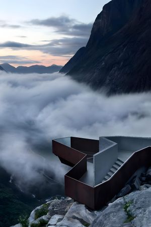 Trollstigen National Tourist Route Visitor Centre by Reiulf Ramstad Arkitekter
