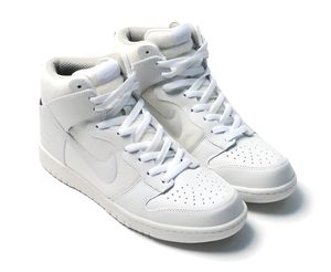 Nike Dunk High Premium Spark Pack — White/Midnight Fog/Sail (2008)