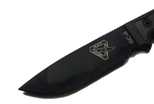 RAT Cutlery RC-4 Fixed Blade Knife — Black