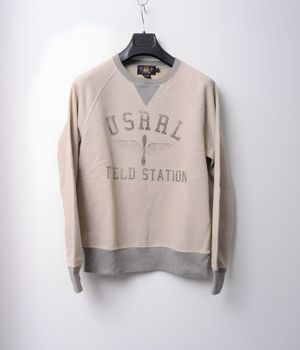 RRL Double RL Field Station Raglan Crewneck Sweatshirt