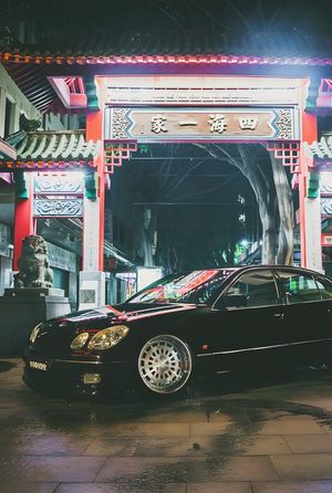 Lexus GS at Sydney Chinatown Gate, Dixon Street