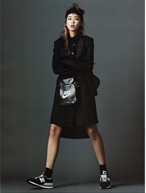 Nike Heritage Shoulder Bag Editorial