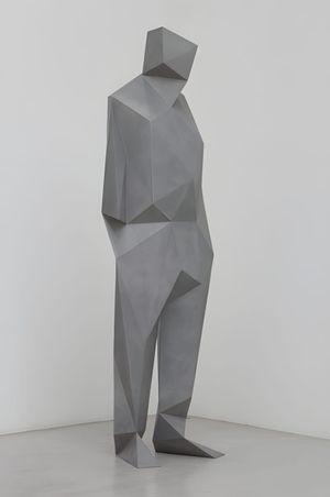 Xavier Veilhan Faceted Figure Sculpture