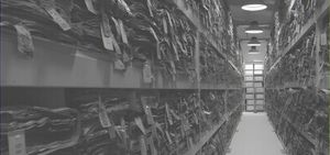 Springfield Armory Main Arsenal — Rifle Storage Corridor