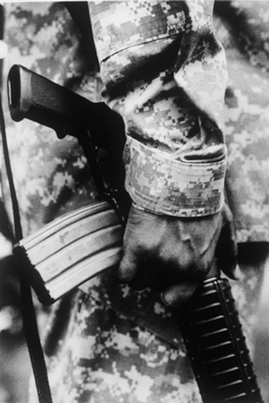 Vietnam War — US Soldier with M60 Machine Gun